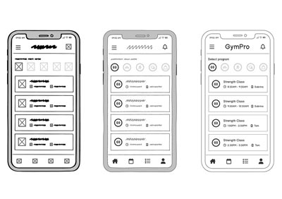 Wireframe conventions